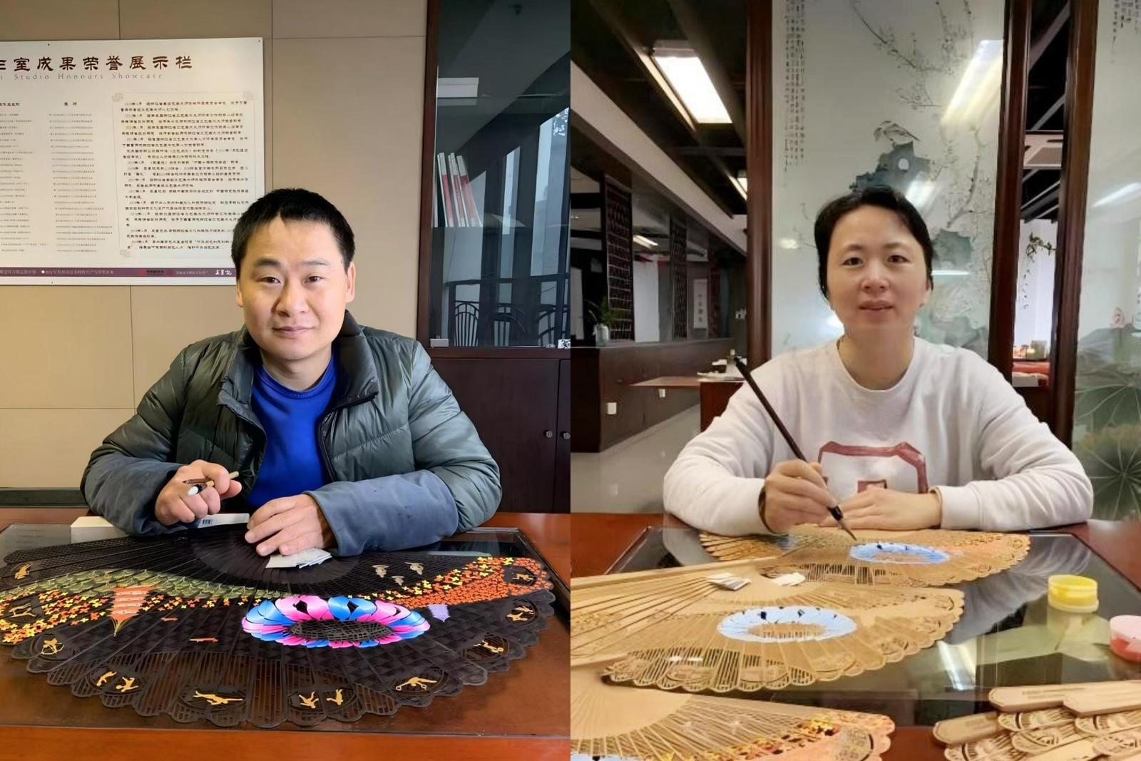 制作者 左为朱钧潮 右为应蕾